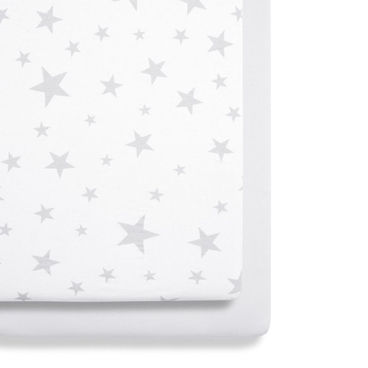 Snüz Crib 2 Pack Fitted Sheets