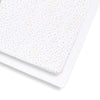 Snüz Cot & Cotbed 2 Pack Fitted Sheet