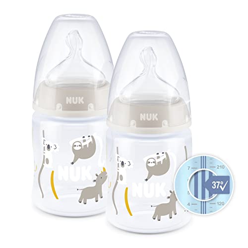 NUK First Choice+ Baby Bottles Set 150 ml Silicone Teat