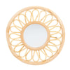 CuddleCo Aria Rattan Acrylic Mirror for Nursery