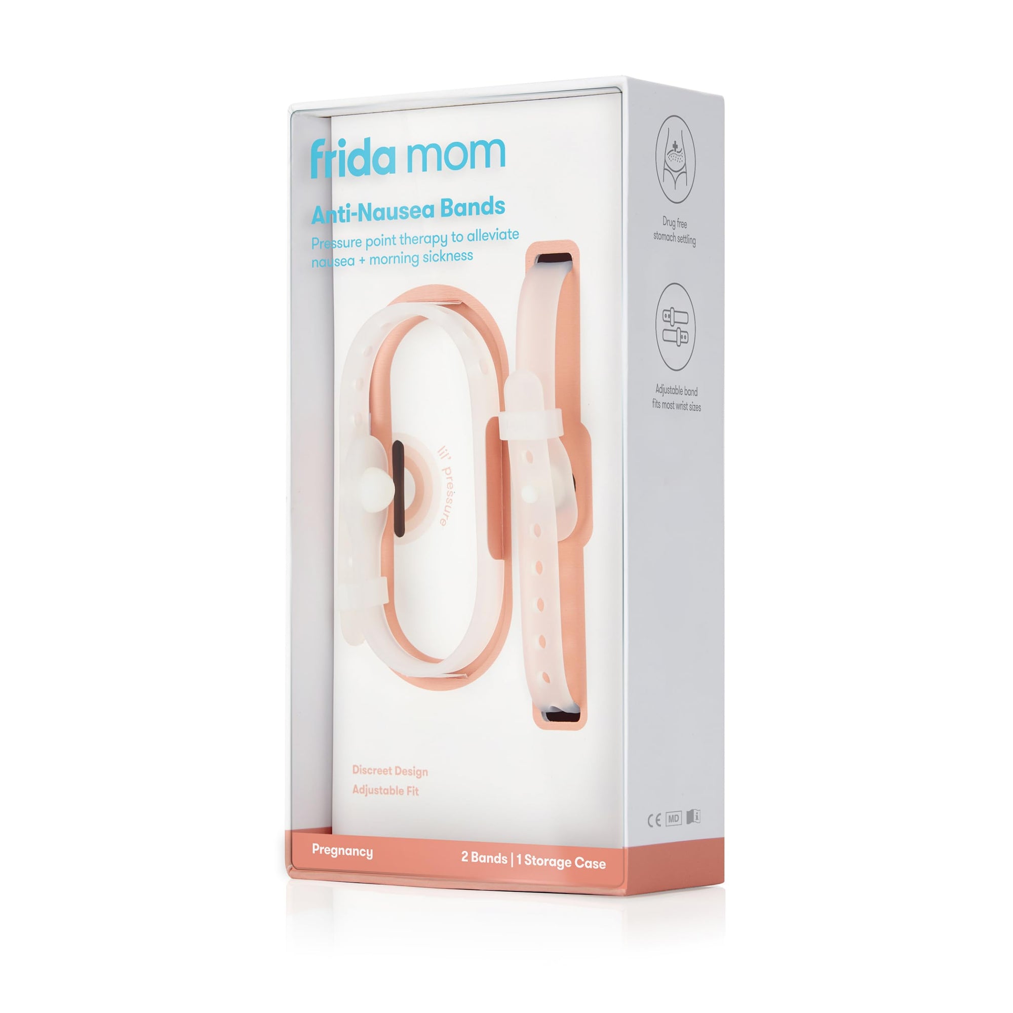 Frida Mom Anti-Nausea Bands for Morning Sickness Relief