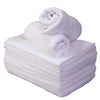 Bright Bots White Towelling Squares - Pack of 12