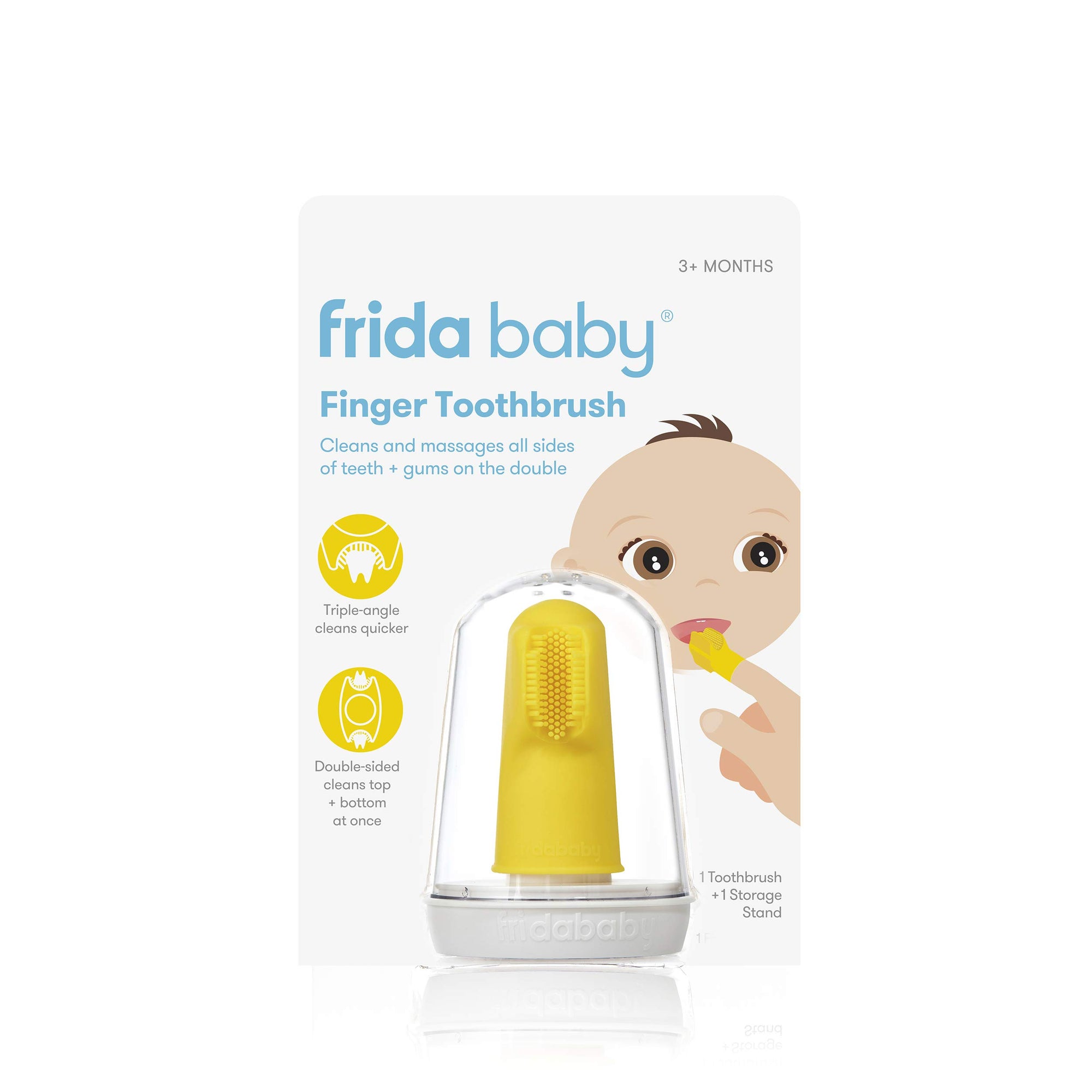 Frida Baby SmileFrida: Baby's First Finger Toothbrush