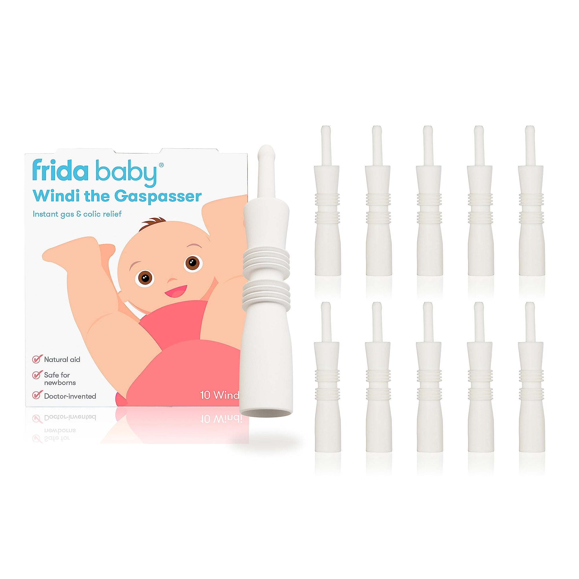 Frida Baby Windi Gas Passer - Gas and Colic Relief, 10 Count
