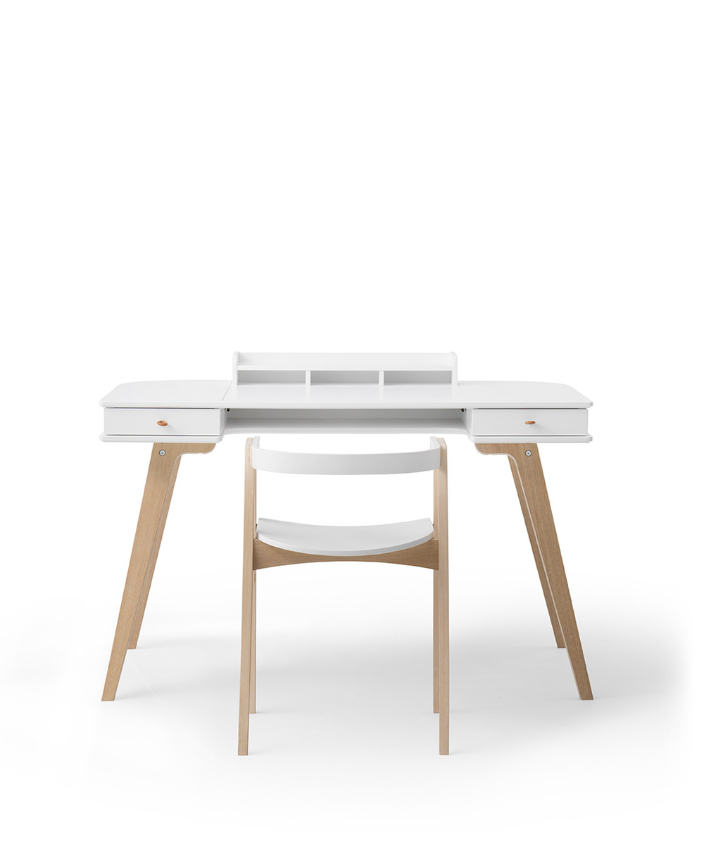 Oliver Furniture Wood Desk & Armchair