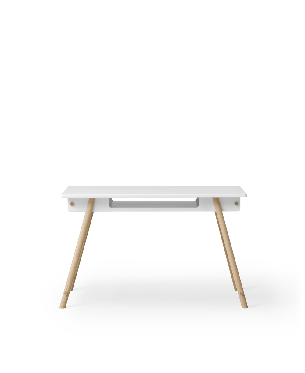 Oliver Furniture Camp Junior Desk Adjustable White/Oak