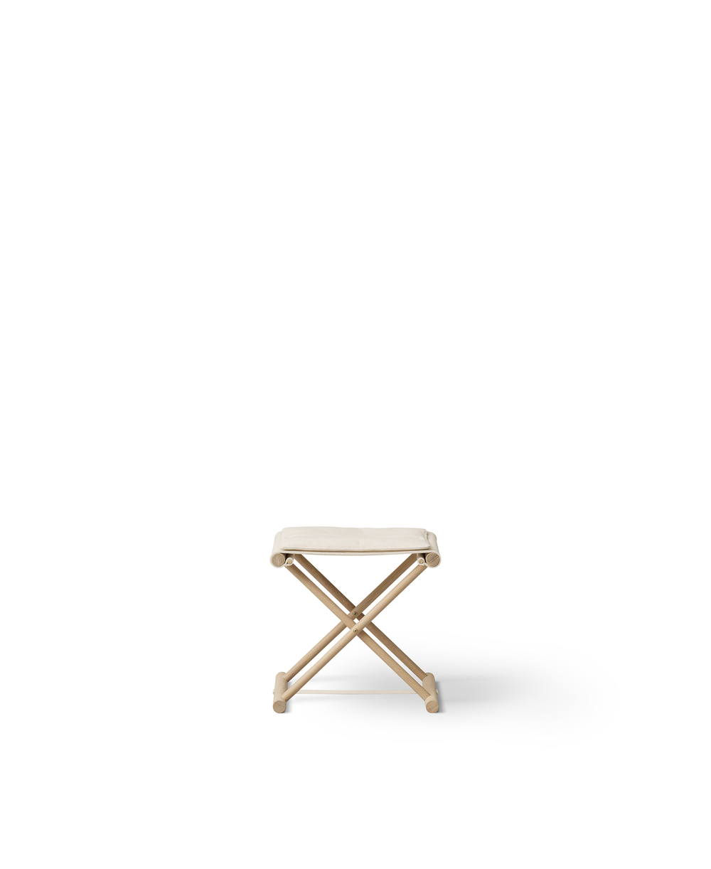 Oliver Furniture Camp Stool Oak/Undyed