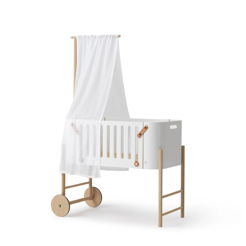 Oliver Furniture Wood Co-sleeper Canopy in White
