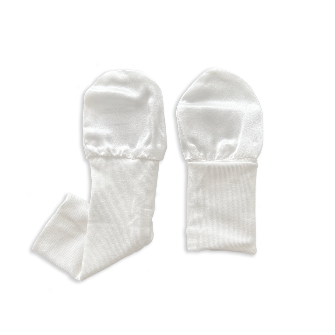Silky Tots Silk Scratch Mittens