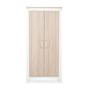 CuddleCo Ada Wardrobe - White/Ash