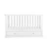 CuddleCo Beaumont Low Cot Bed - White