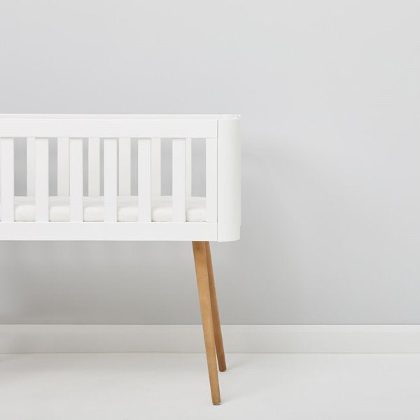 The Little Green Sheep Organic Fitted Sheet to fit Stokke Mini Crib 60x70cm