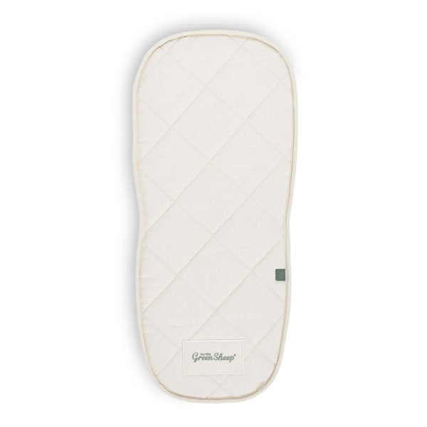 The Little Green Sheep Natural Carrycot Mattress to fit Bugaboo Bee 3