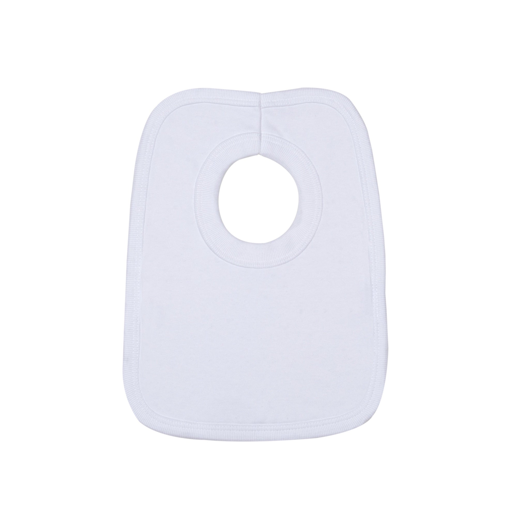 Pure Cotton Bib - White