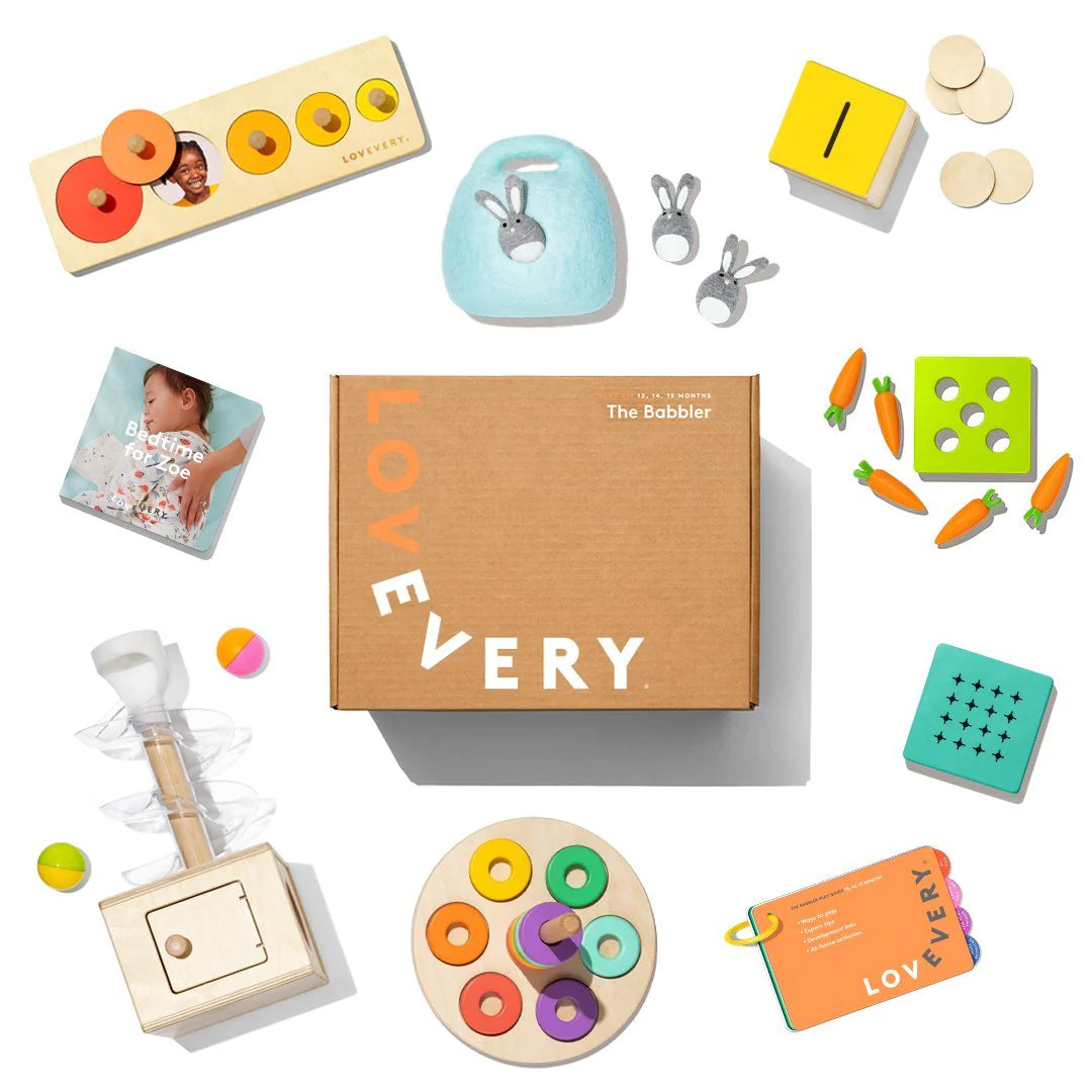 Lovevery The Babbler Play Kit (Months 13-15) – Anita's List Lovevery The Babbler Play Kit (Months 13-15) – Anita's List