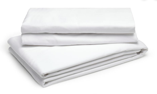 Organic Fitted Sheet - Poppy Playpen (93x93cm)