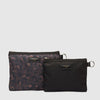 Storksak Parent Pouch Set Black/Leopard