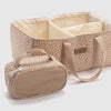 Storksak Organic Nappy Caddy Seashell
