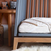 Naturalmat Brushed Organic Cotton Fitted Sheet