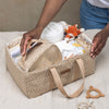 Storksak Organic Nappy Caddy Seashell