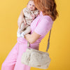 Babymel Teddy Stroller Bag Cream