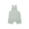 1+ in the family Luke Fleece Short Overall - Jade - Jade / 6m [AWIN] [Natural Baby Shower Ltd]
