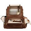 Kerikit Amber Leather Changing Backpack