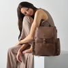 Kerikit Amber Leather Changing Backpack