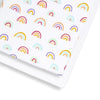 Snüz Cot & Cot Bed 2 Pack Fitted Sheet