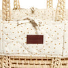 The Little Green Sheep Natural Quilted Moses Basket & Mattress