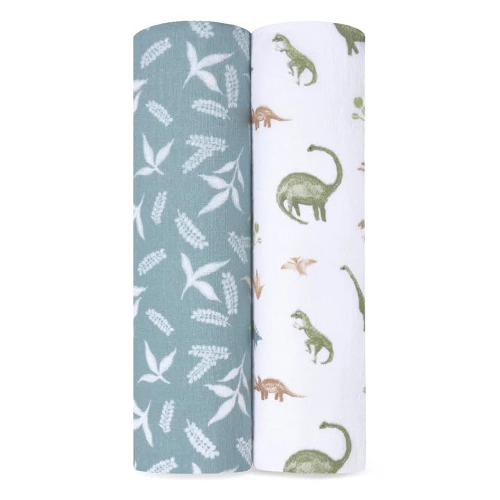 aden + anais Essentials Cotton Muslin 2 Pack Swaddle Blanket