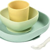 Béaba - Silicone Feeding Meal Set - Set of 4 Pieces