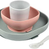 Béaba - Silicone Feeding Meal Set - Set of 4 Pieces