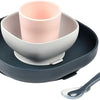 Béaba - Silicone Feeding Meal Set - Set of 4 Pieces