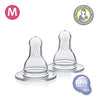 Medela Medium Flow Breast Milk Bottle Teats - Pack of 2