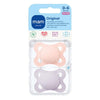 MAM Original Soothers 2 Pack - 0-6 Months