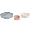 BEABA Set of 3 Stackable Silicone Bowls
