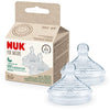 NUK for Nature Replacement Baby Bottle Teats - Pack of 2