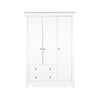 CuddleCo Clara 3 Door Triple Wardrobe