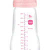 MAM Feel Good Glass Bottle with SkinSoft Silicone Teat