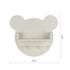 CuddleCo Play House Bear Shelf in Pebble