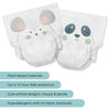 Kit & Kin Eco Nappies, Size 2, (20 x 6 Packs, 240 Nappies)