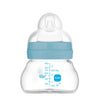 MAM Feel Good Glass Bottle with SkinSoft Silicone Teat