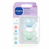 MAM Perfect Soothers | 0-6 Months | 2 Pack