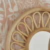 CuddleCo Aria Rattan Acrylic Mirror for Nursery