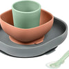 Béaba - Silicone Feeding Meal Set - Set of 4 Pieces