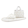 CuddleCo Nappy Caddy Set with Travel Changing Pad & Baby Wipe Cover