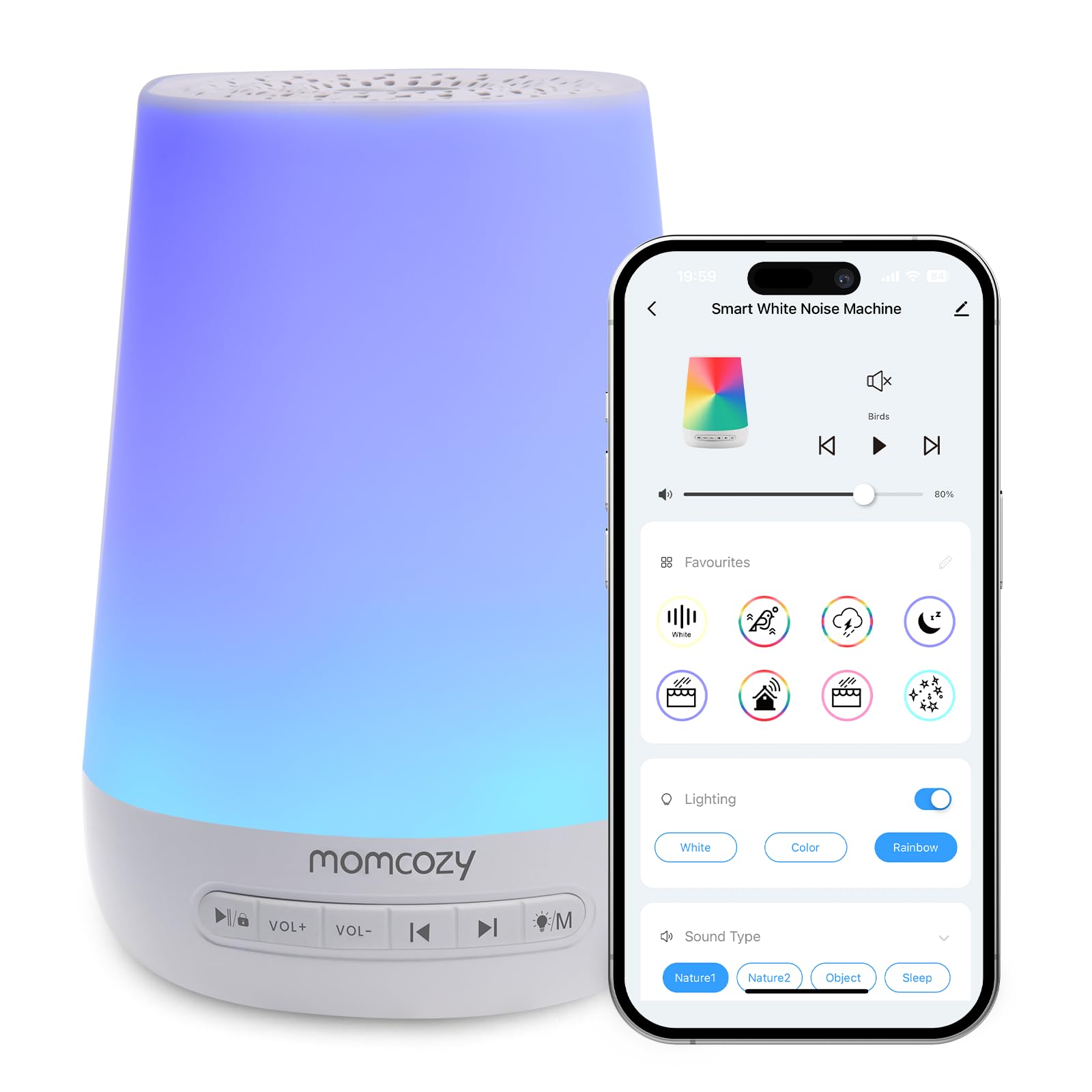 Momcozy White Noise Machine