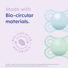 MAM Perfect Soothers | 0-6 Months | 2 Pack