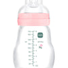 MAM Feel Good Glass Bottle with SkinSoft Silicone Teat